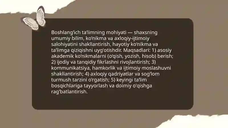Boshlangʻich taʼlim mazmuni va mohiyati 4