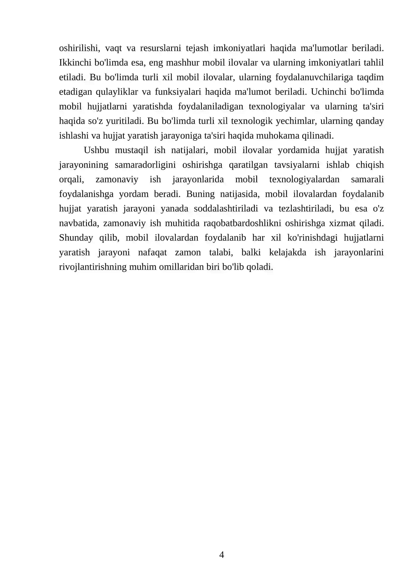 Davolash ishi, 1-KURS TALABASI, RABBIMOVA TABASSUMNING 4