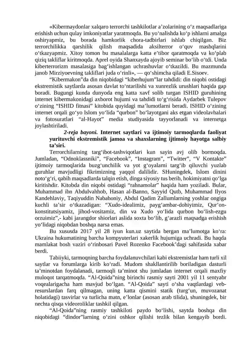 Kiber makonda din. Missionerlik va prozelitizmning ijtimoiy- siyosiy xavfi 4