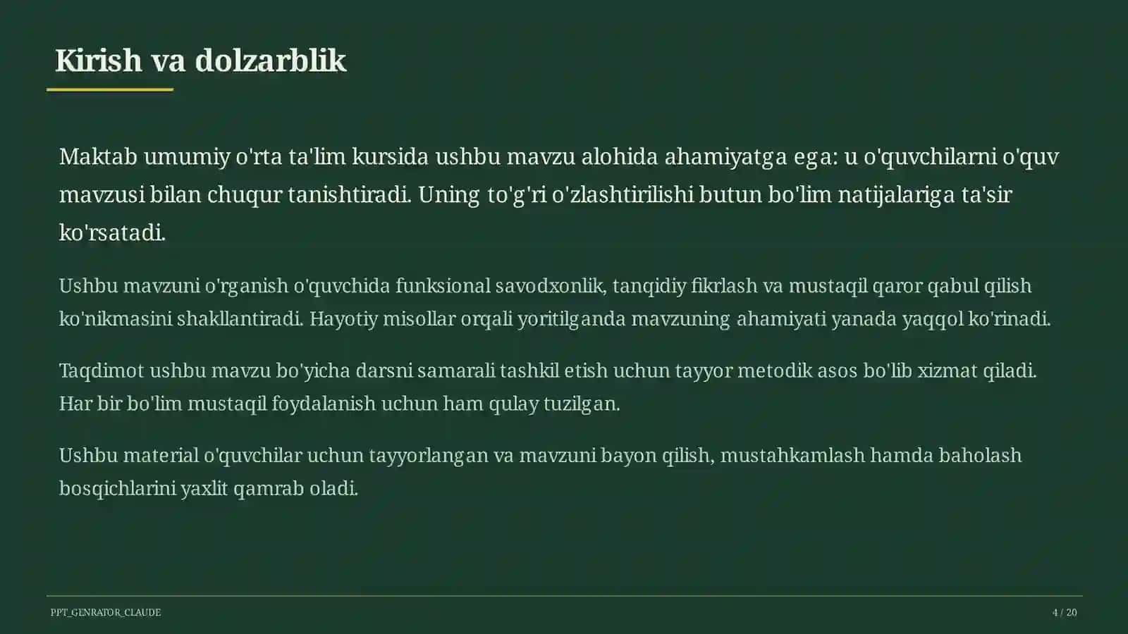 O'quvchilarning ruhiy salomatligi: stress va imtihon xavotirini kamaytirish (2026) 4