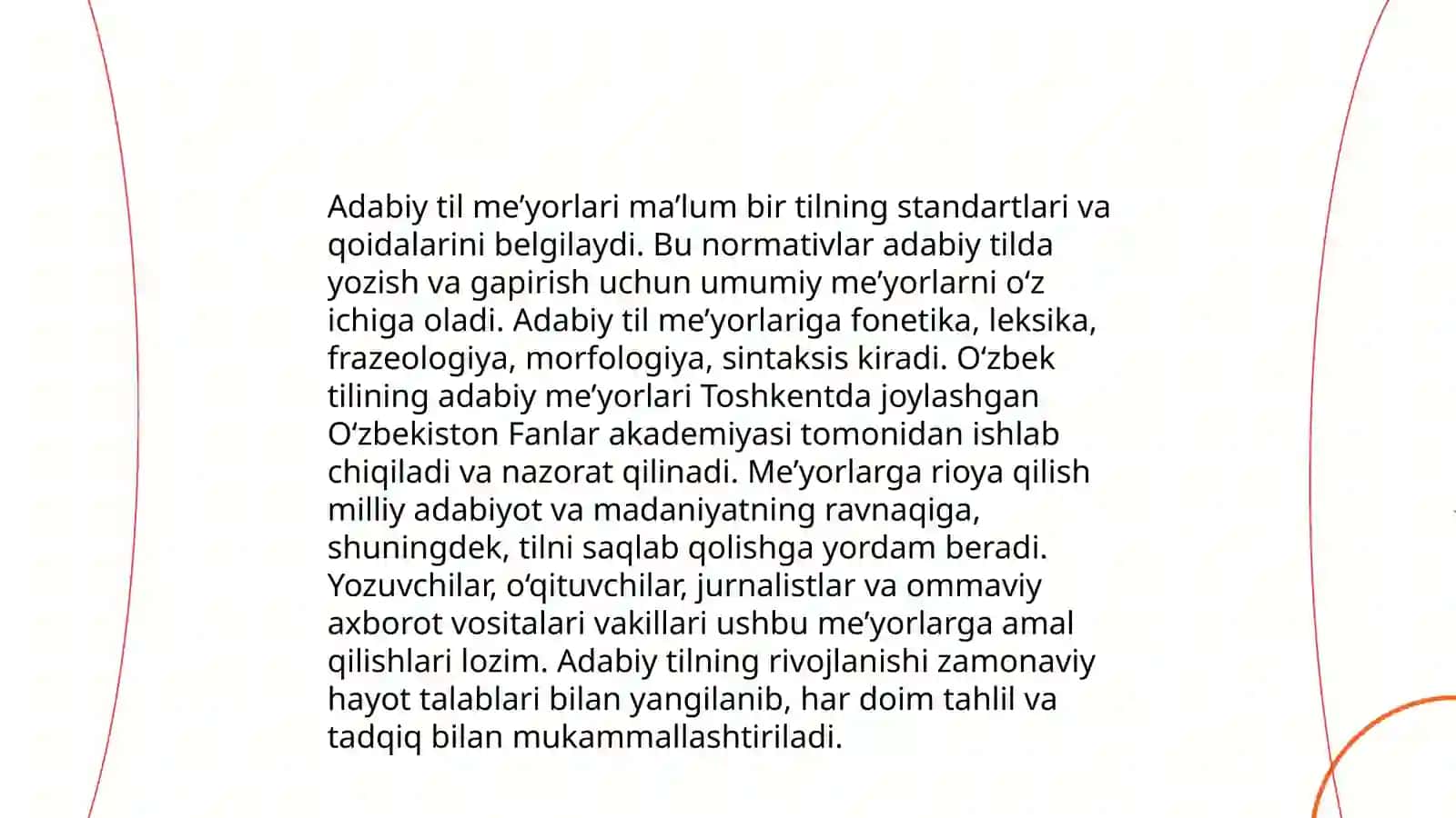Ona tili oʻquv dasturida berilgan tayanch kompetensiyalar 4