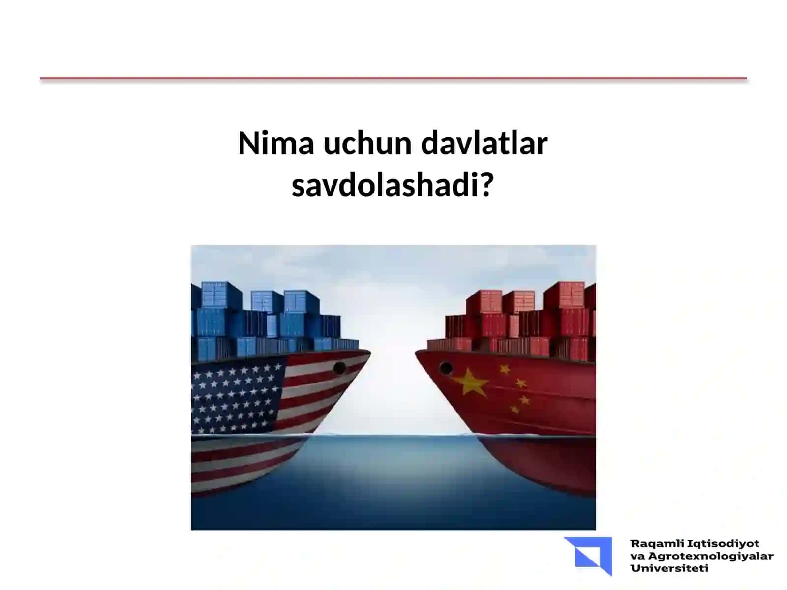 IQTISODIYOT NAZARIYASI - 1 4