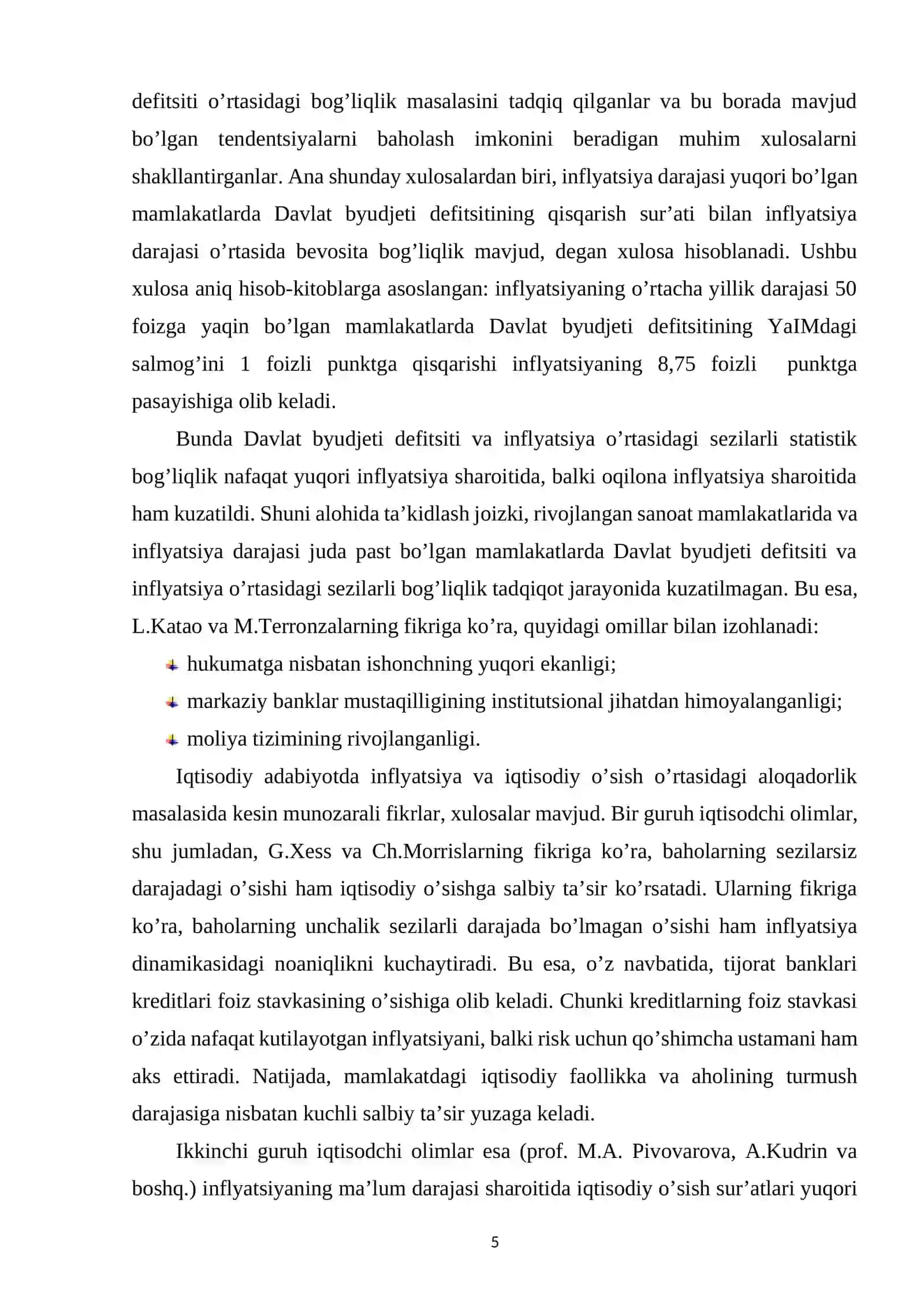 INFLATSIYA XARAJATLARI 4