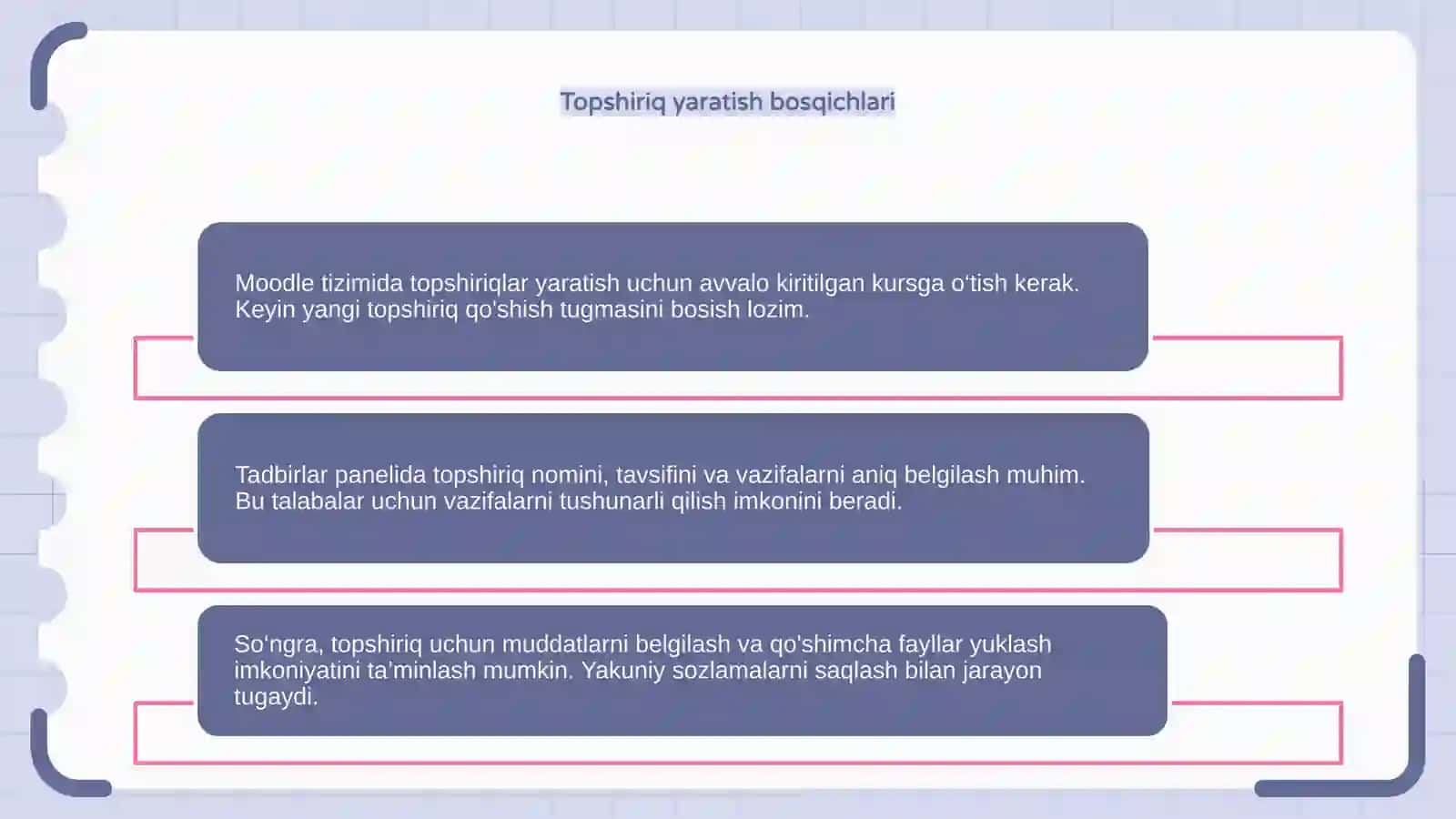 Moodletizimi datopshiriqlar hosil qilish 4