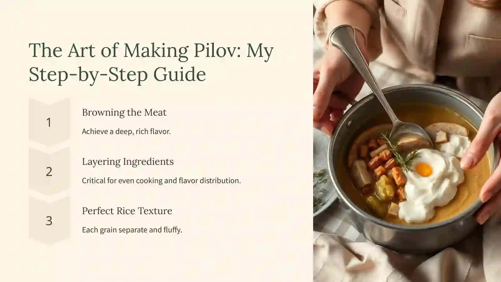 My Favourite Food: Pilov - A Culinary Journey 4