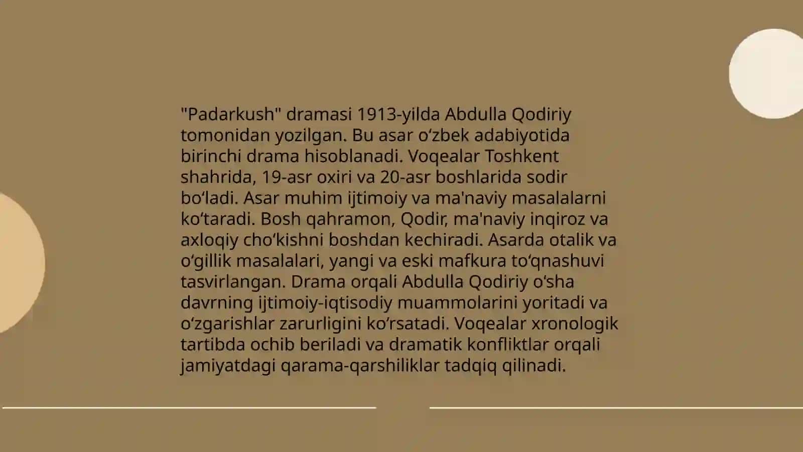 Behbudiy "Padarkush" dramasi 4