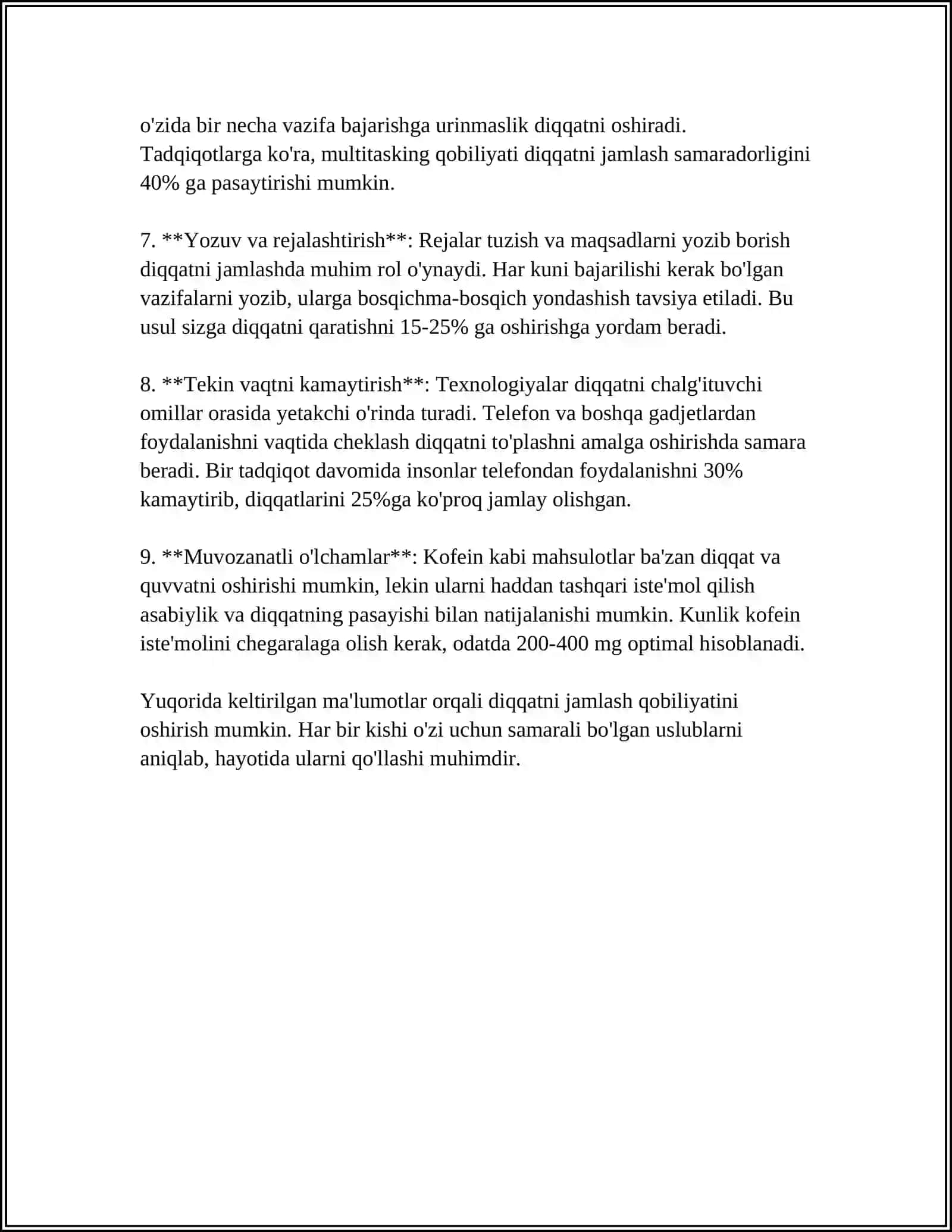 DIQQAT VA SEZGI MAVZUSIDA MAQOLA 4