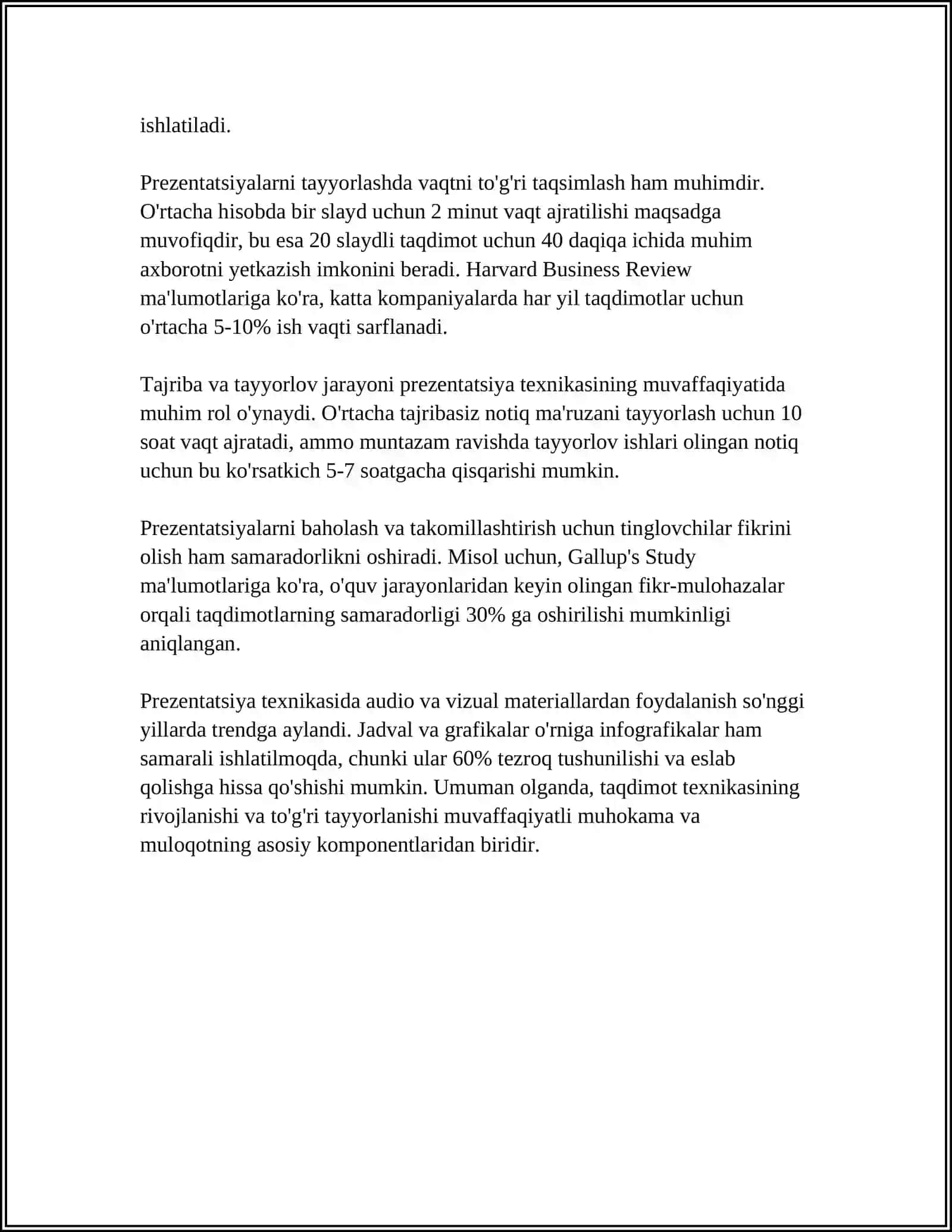Taqdimot texnikasi 4