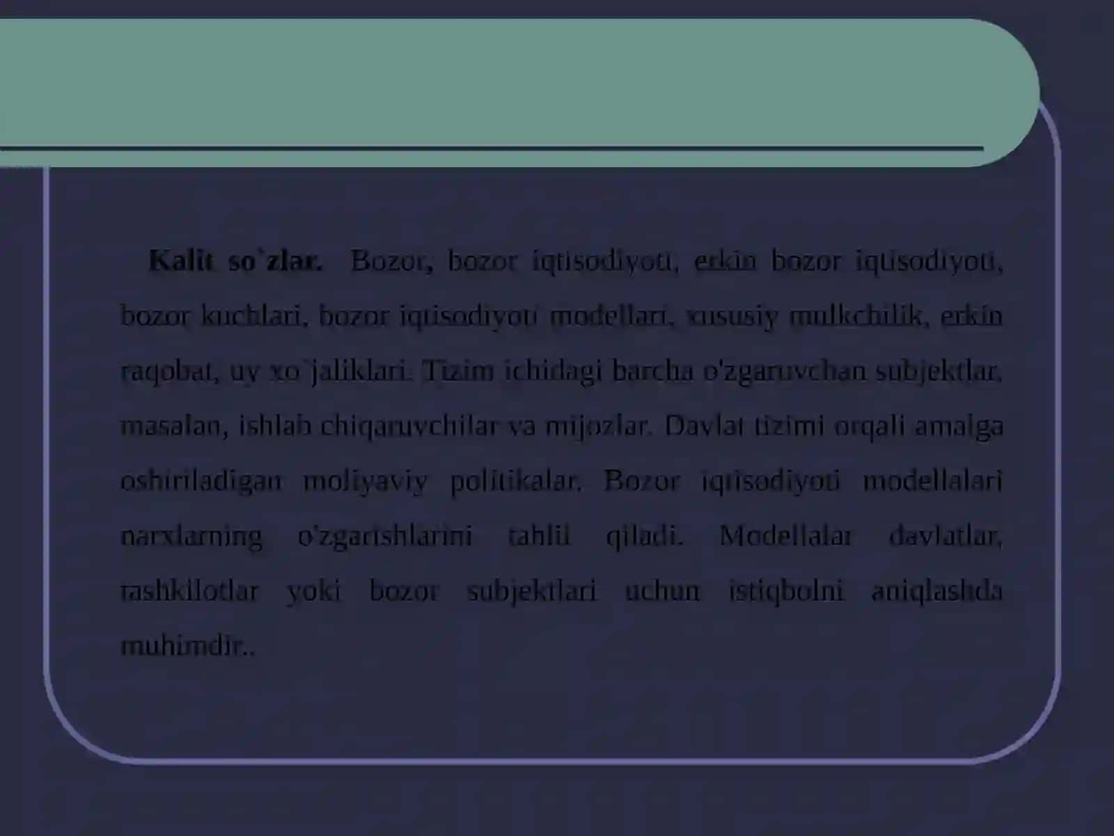 Bozoriqtisodiyotimodellari 4