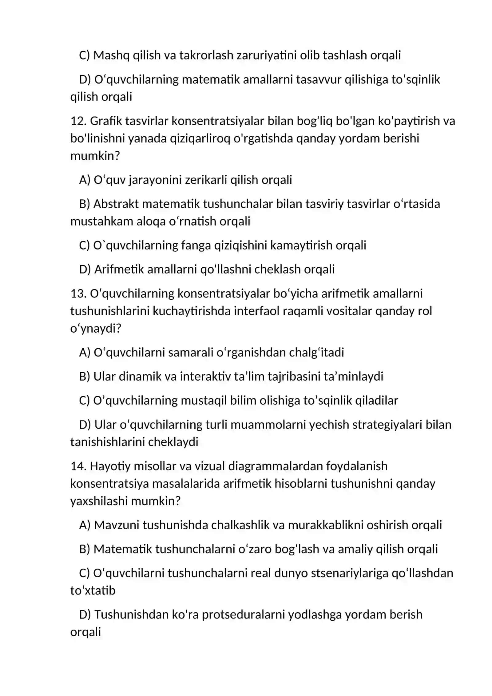 Mavzu 1. Grafik va diagrammalar kabi ko‘rgazmali qurollar 4