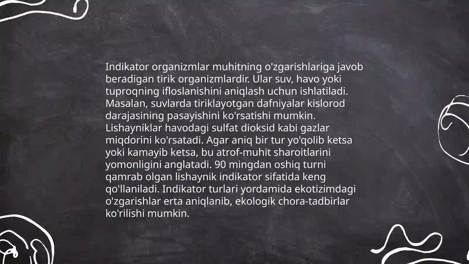 Indakator turlar va ularni suvni biologik tahlil qilish hamda suvni tozalashdagi ahamyati 4