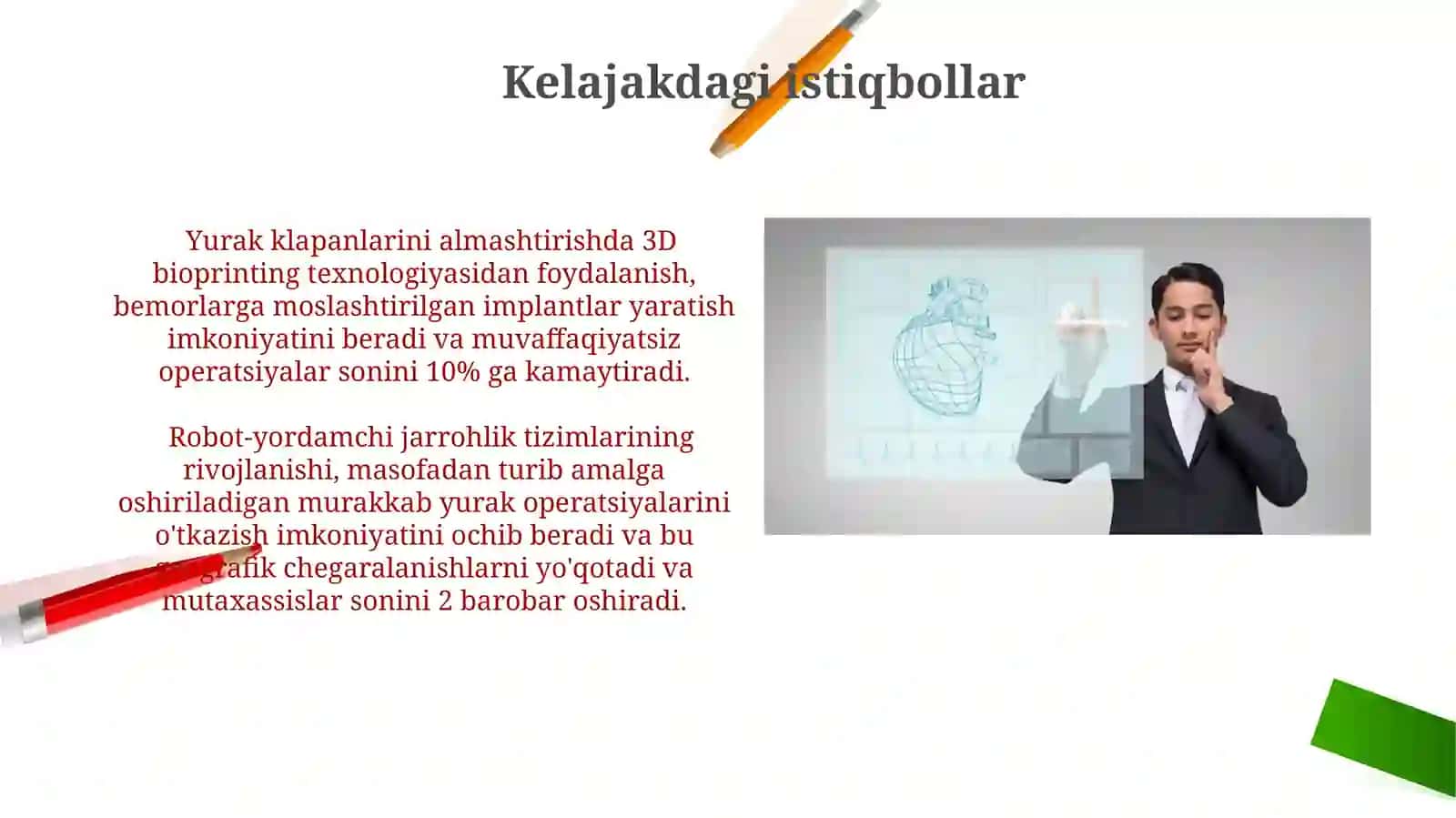 Jarrohlik operatsiyalari haqida tushuncha turlari kam invaziv kardioxirurgiya 4