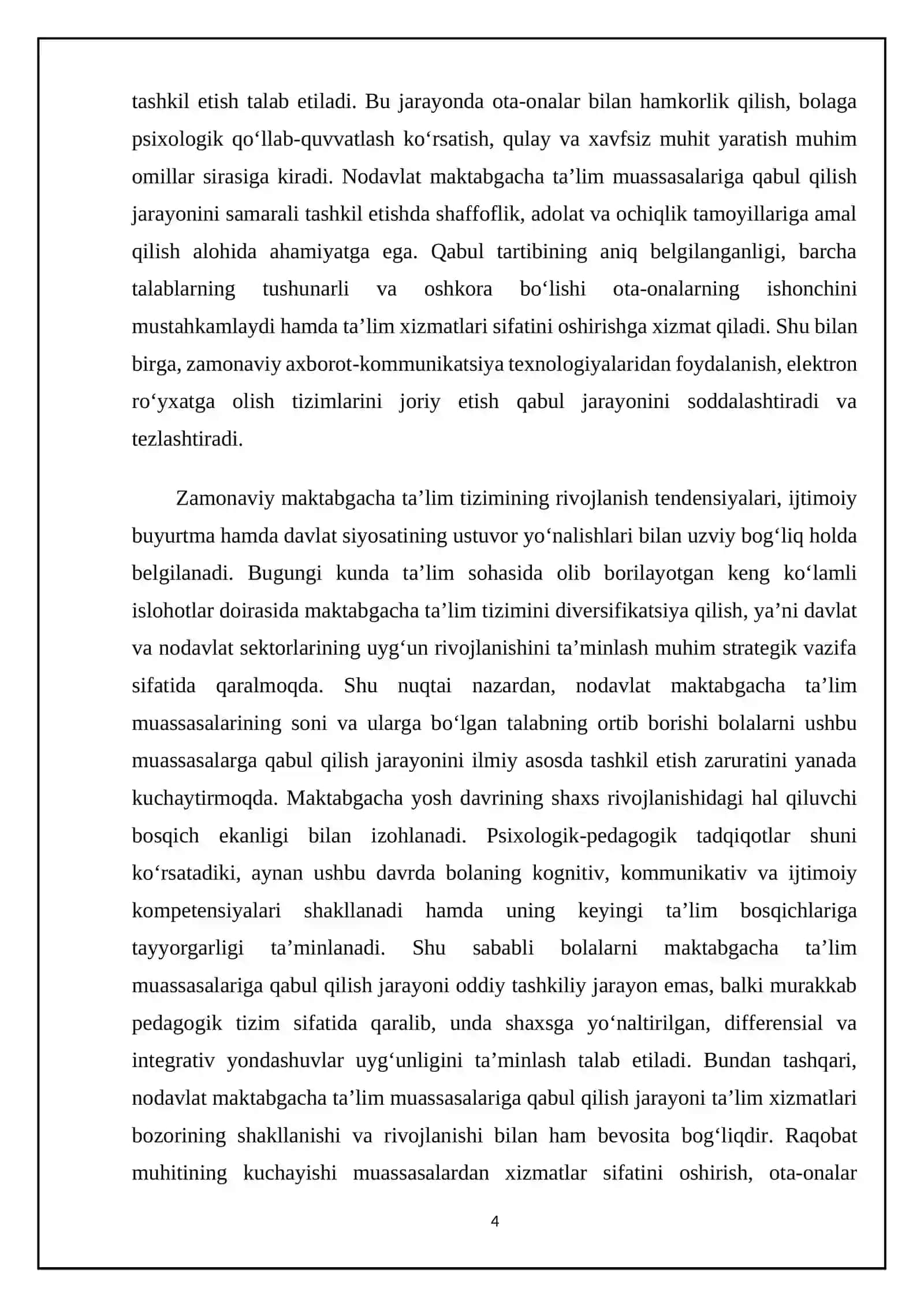 Ilk va maktabgacha yoshdagi bolalarga huquqiy tarbiya berishning nazariy asoslari 4