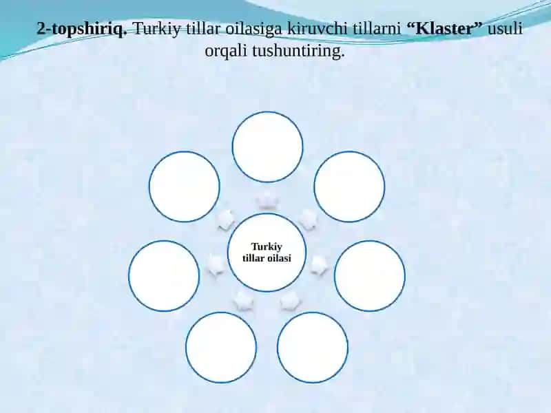 “O‘zbek tili tarixi”fanining predmeti, maqsadi va vazifalari. Qadimgi turkiy til davri va uning manbalari. Yozuvlar –ajdodlarimizning buyuk kashfiyoti 4