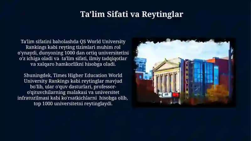 Dunyoning Mashhur Universitetlari 4