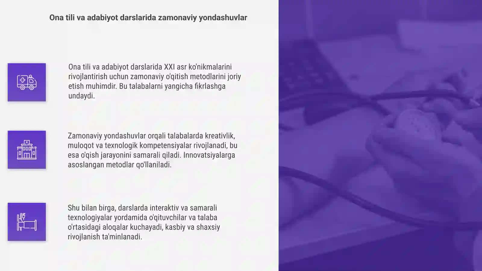 Ona tili va adabiyot darslarida XXI asr ko'nikmalarini hamda kompetensiyalarini rivojlantirish 4