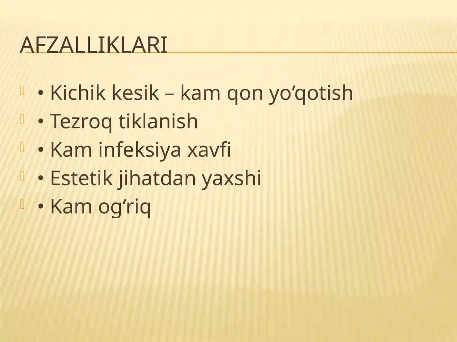 Kaminativ (minimal invaziv) jarrohlik 4