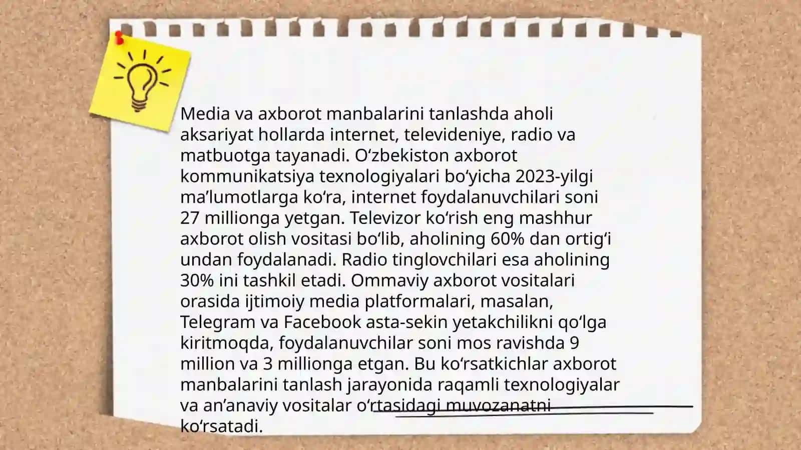 Siz nima uchun media savodli boʼlishingiz kerak? 4
