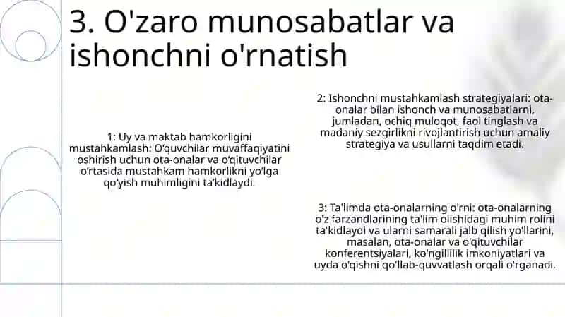 Farzandi Ta’Lim-Tarbiyasiga E’Tiborsiz Ota-Onalar Bilan Ishlash Samaradorligini Oshirish 4