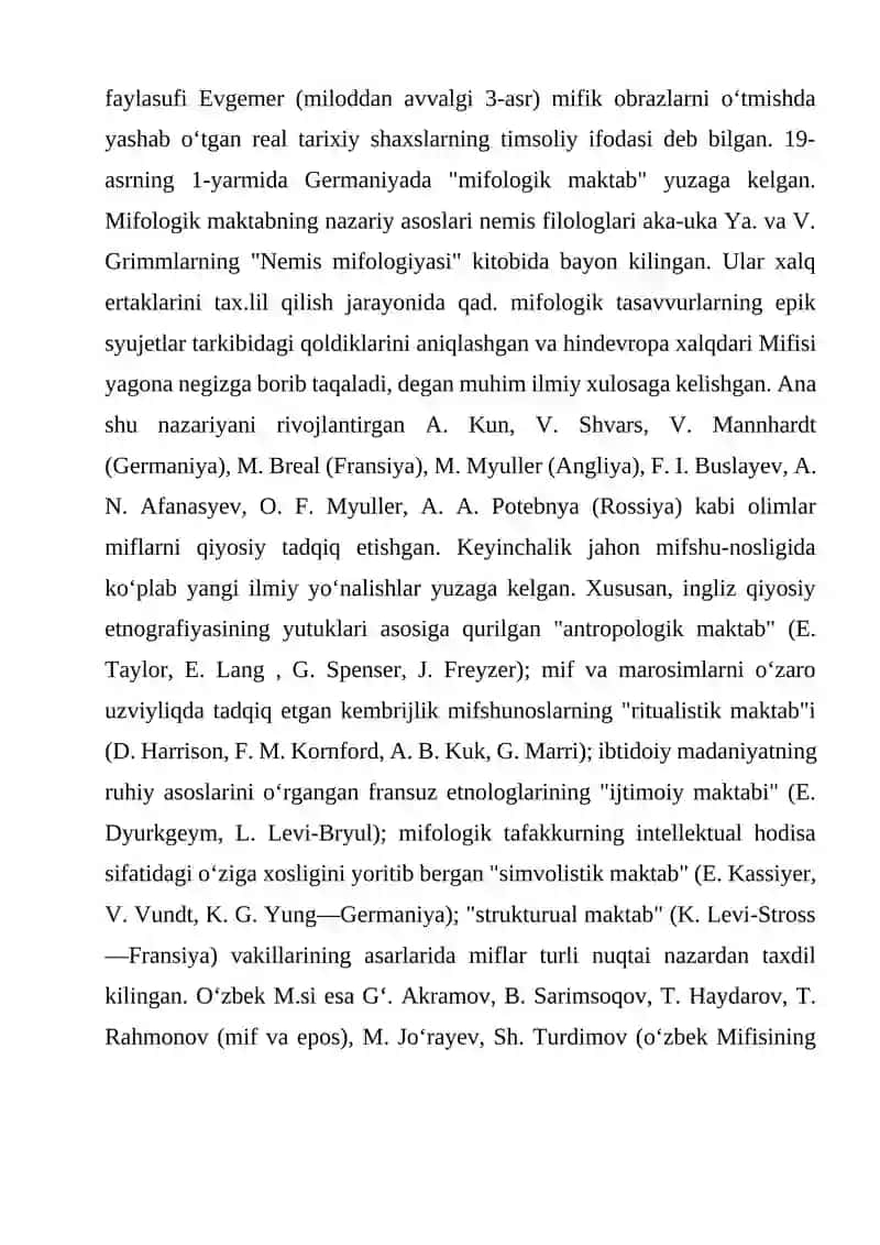 Mif haqida tushuncha 4