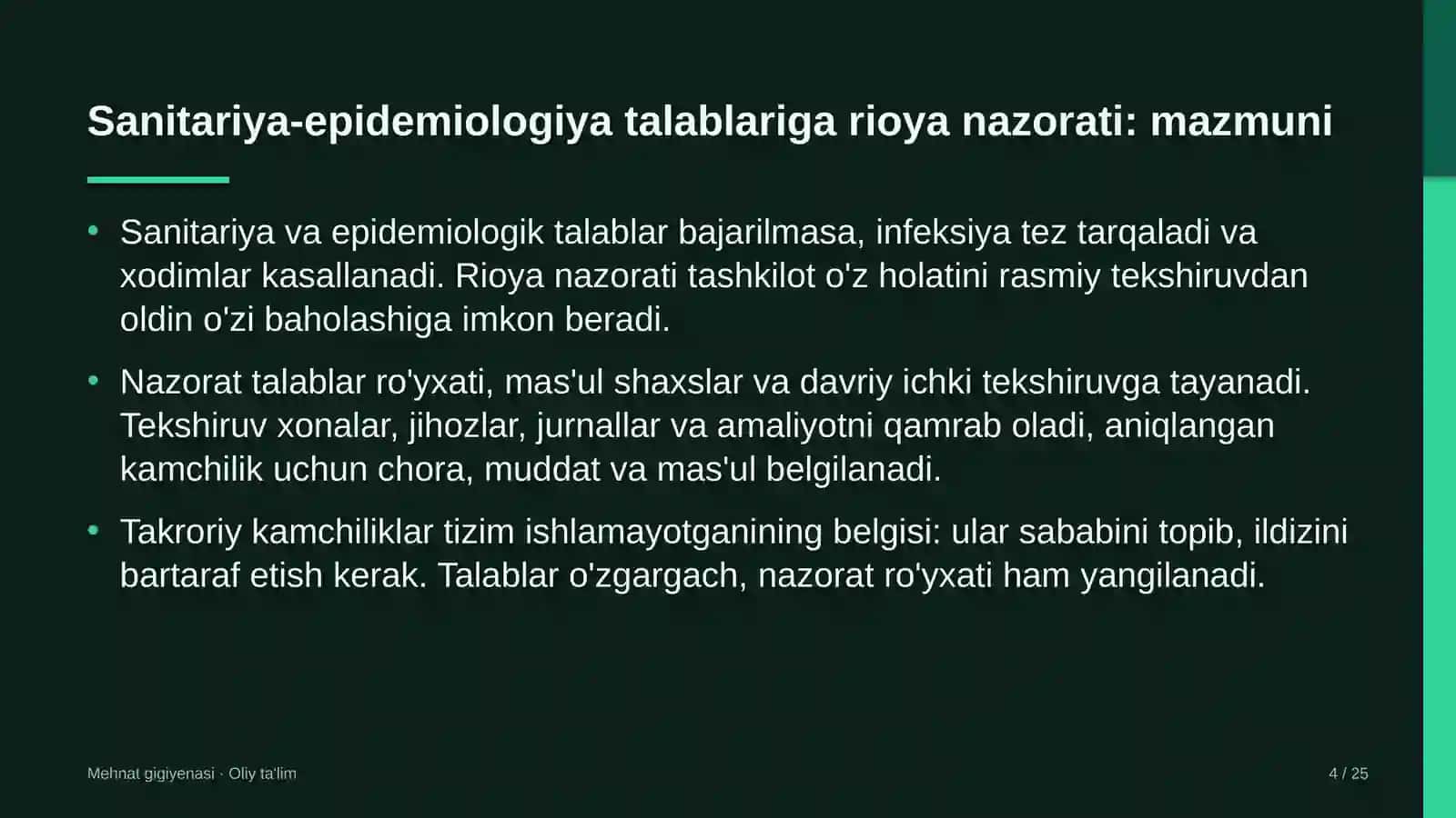Ziyorat turizmida sanitariya-epidemiologiya talablariga rioya qilishni nazorat qilish 4
