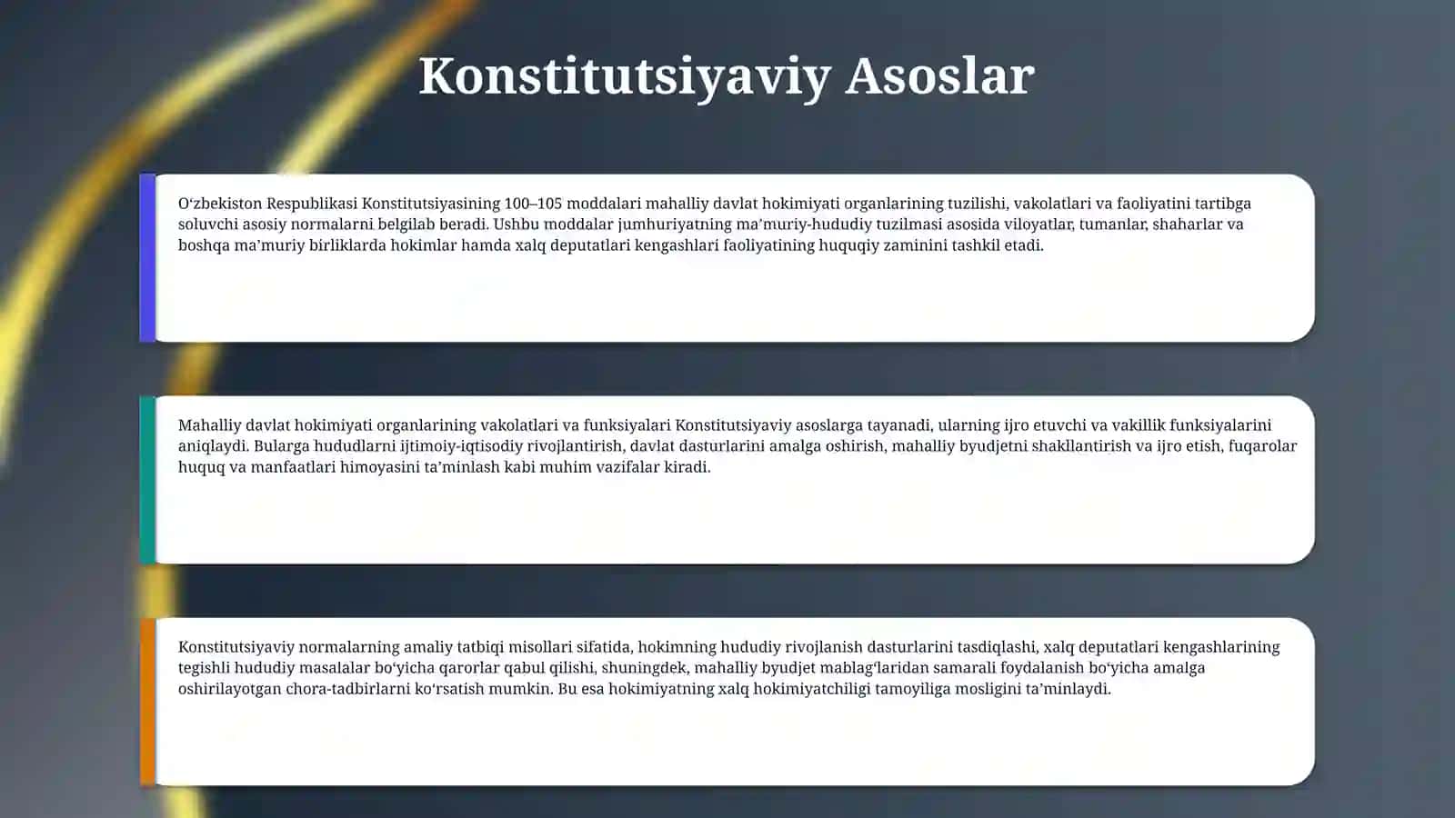 mahalliy davlat hokimiyati faoliyatining kons asoslari 4