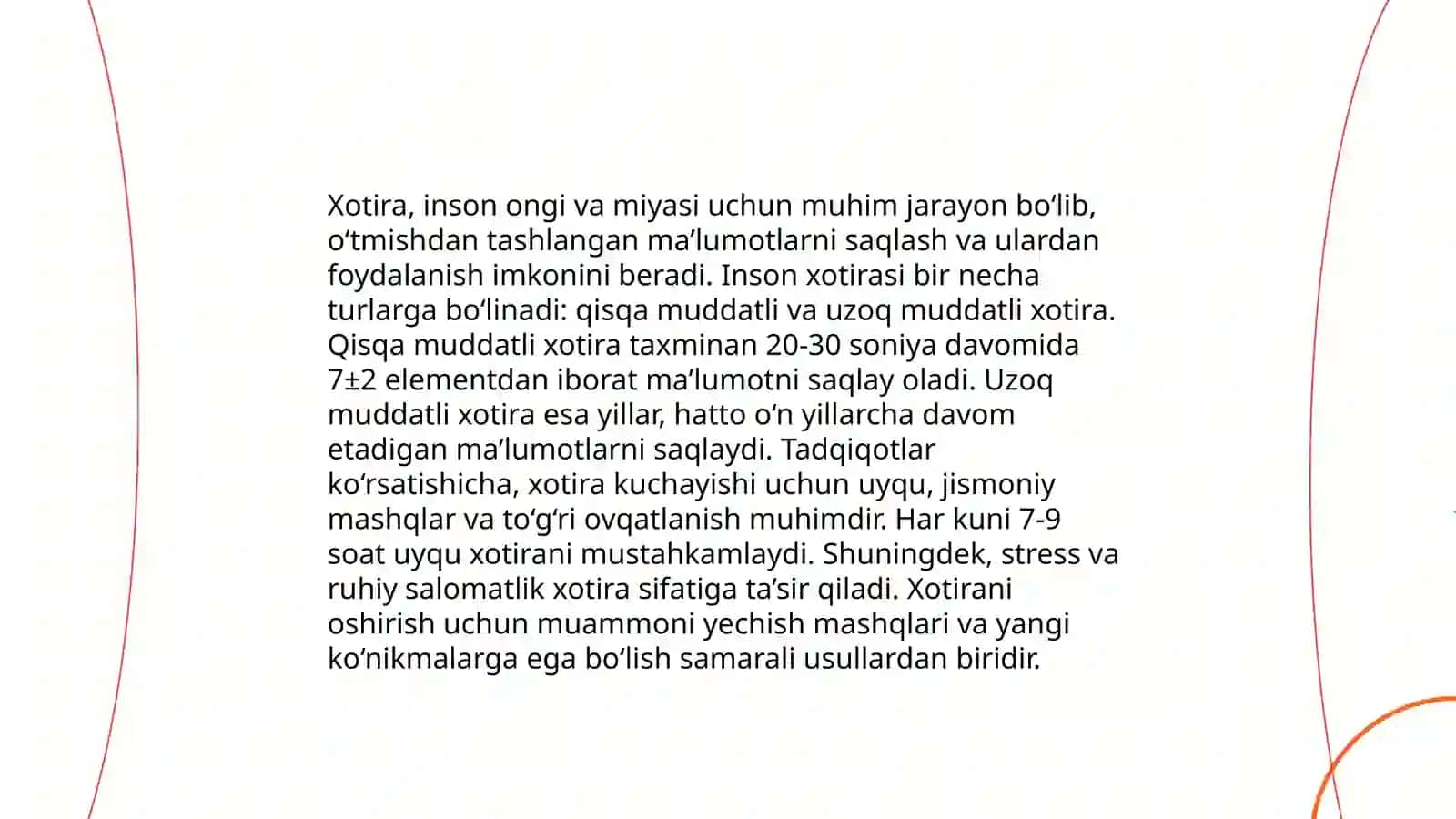 Bilish jarayonlari 4