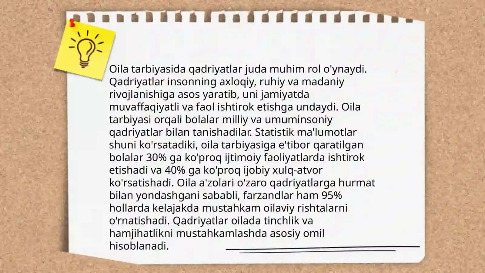 Taʼlim metodlari shakllari va vositalari Sharqona oila tarbiyasi - qadriyat sifatida 4