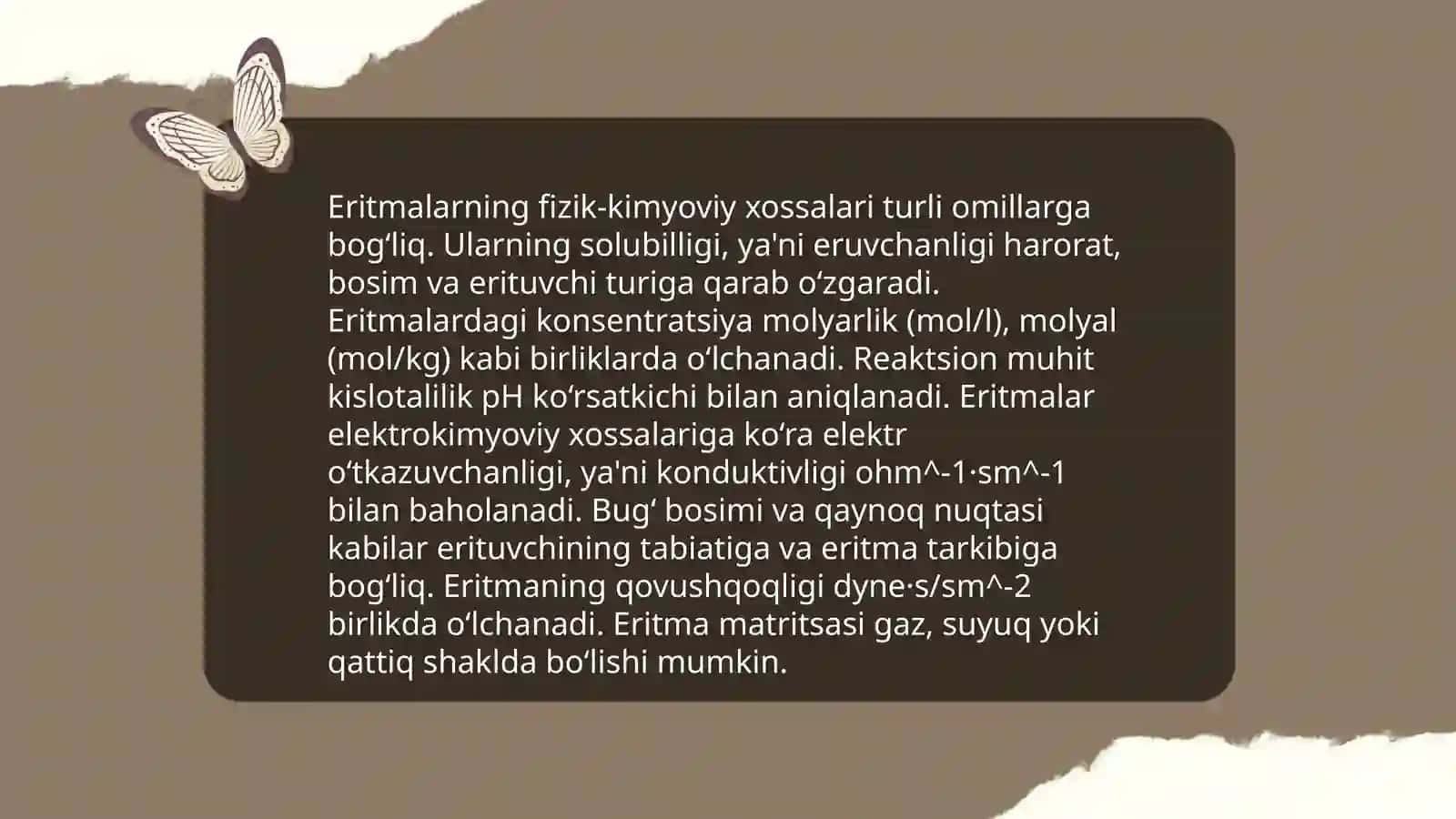 Yuqori molekular birikmalar eritmalarining xossalari va qonning reologik xossalar 4