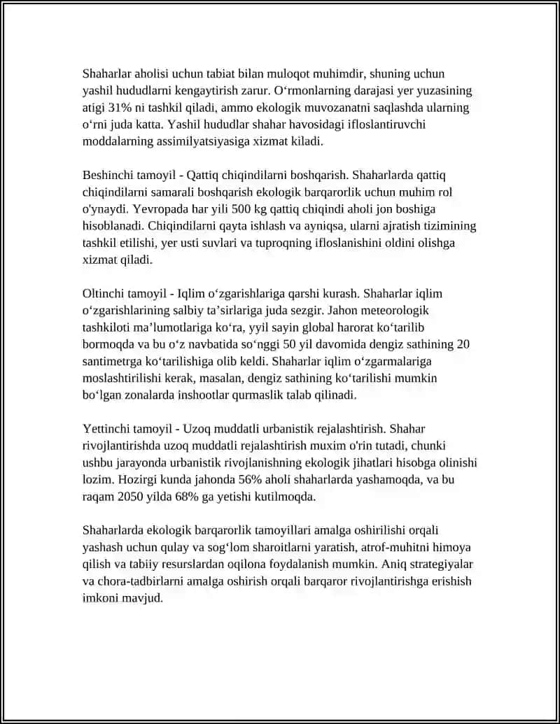 SHAHARSOZLIK LOYIHASINING EKOLOGIK ASOSLARI 4