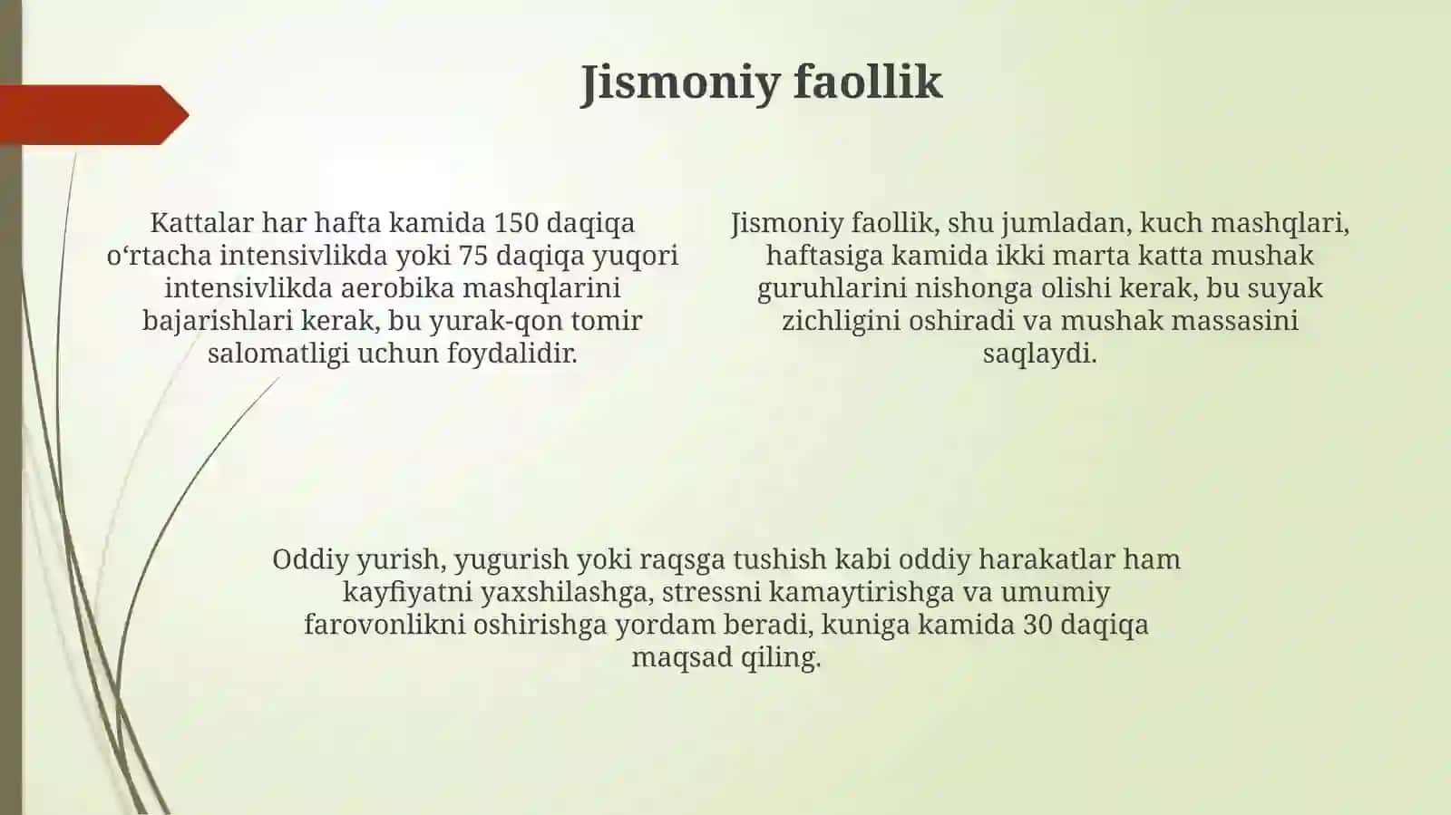 Sog'lom turmush tarzi 4