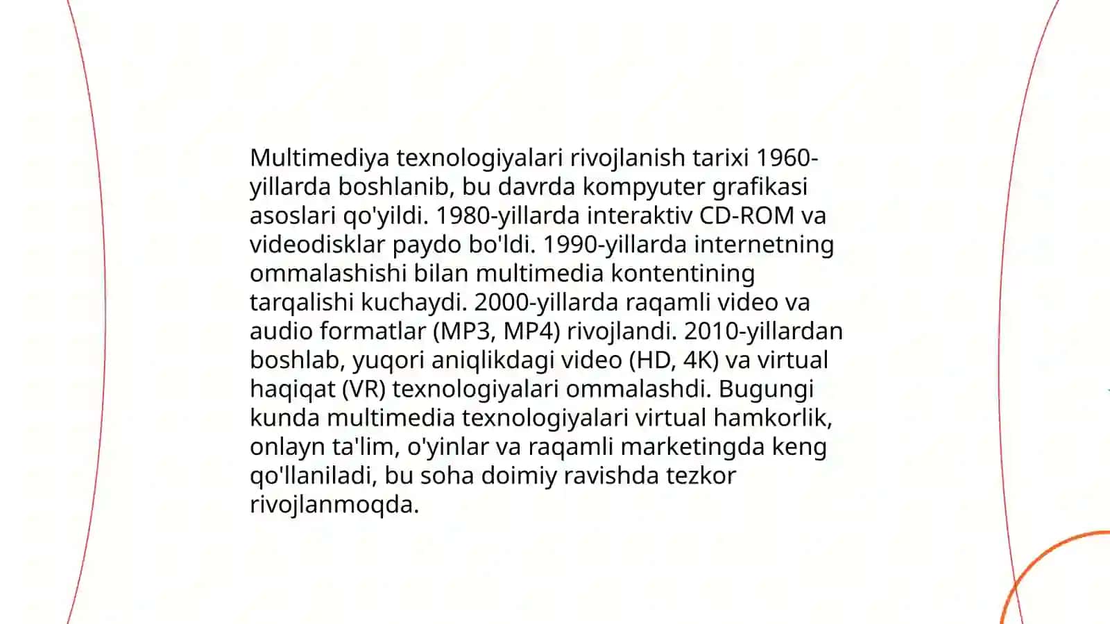 Multimedia kelib chiqishi va rivojlanishi 4