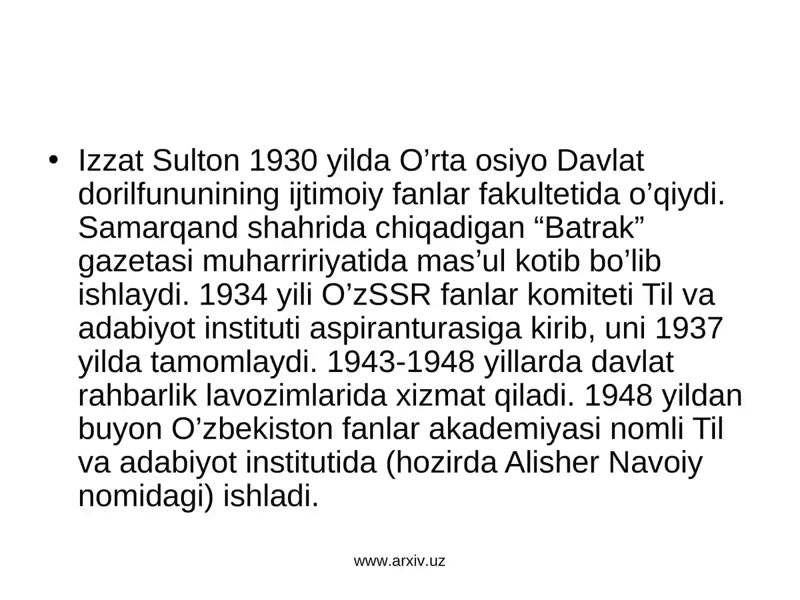 Izzat Sultonov hayoti 4