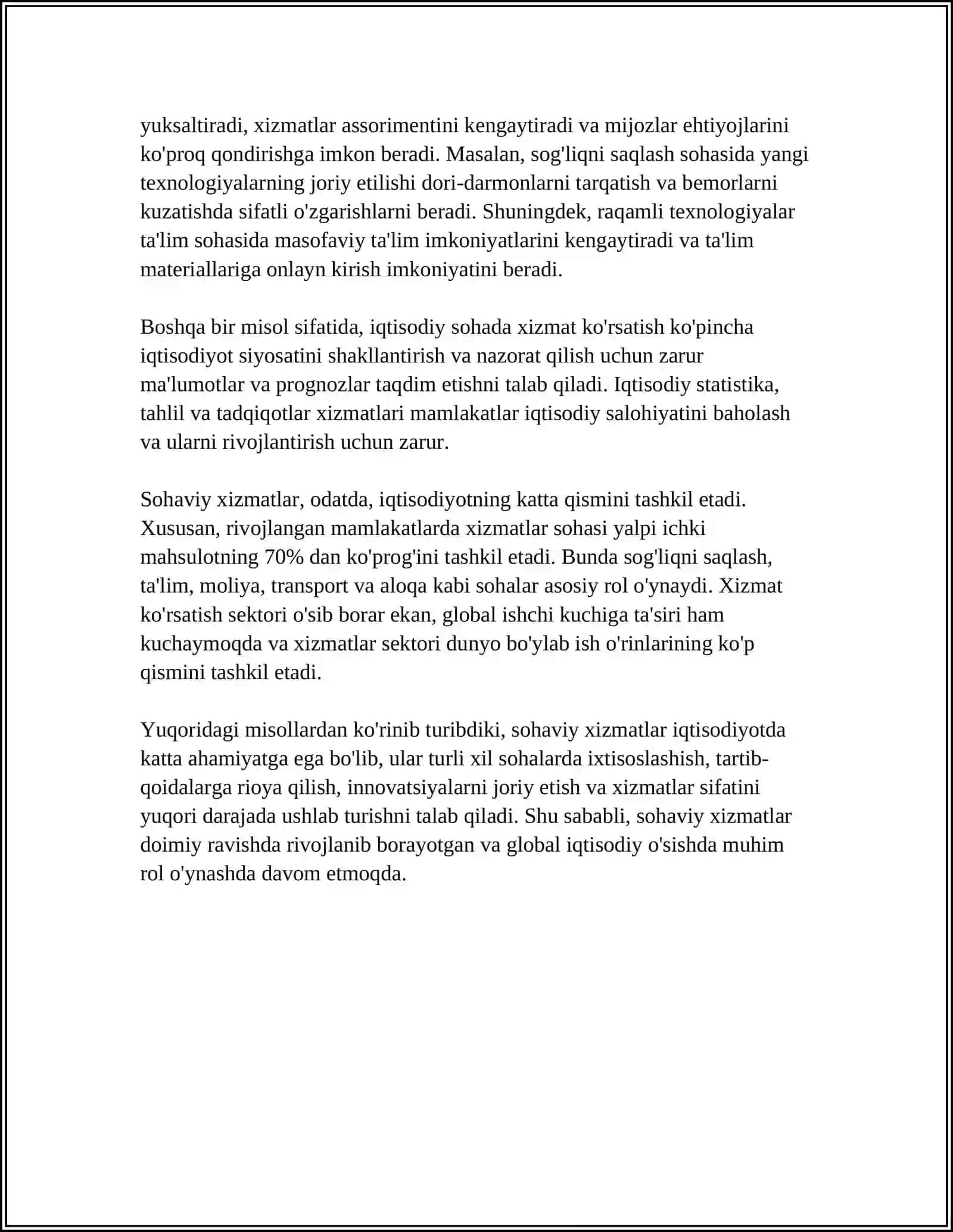 SOHAVIY HIZMAT YOZISHMALARI 4