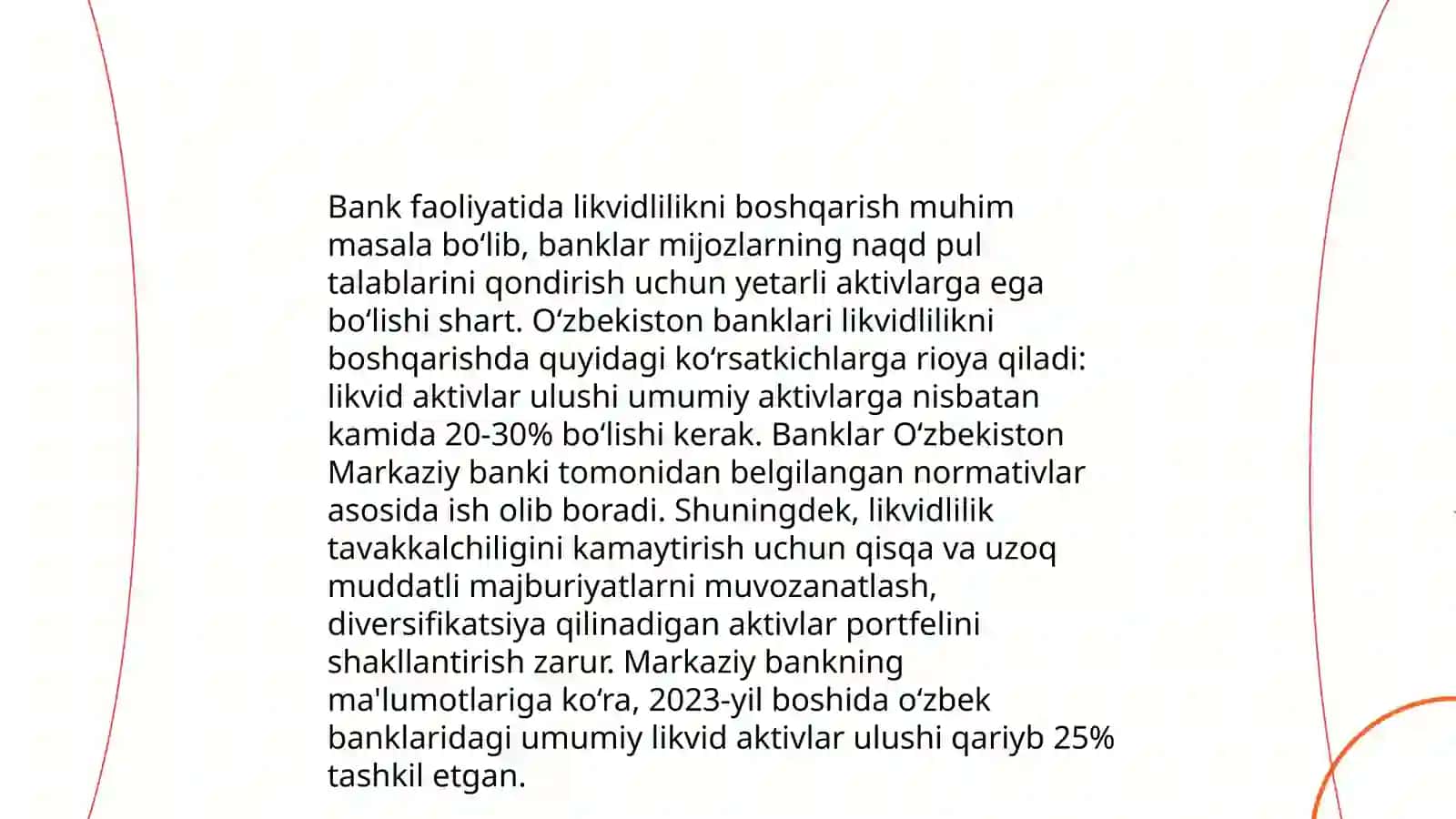 Banklarda pul muomalasini tashkil etish 4
