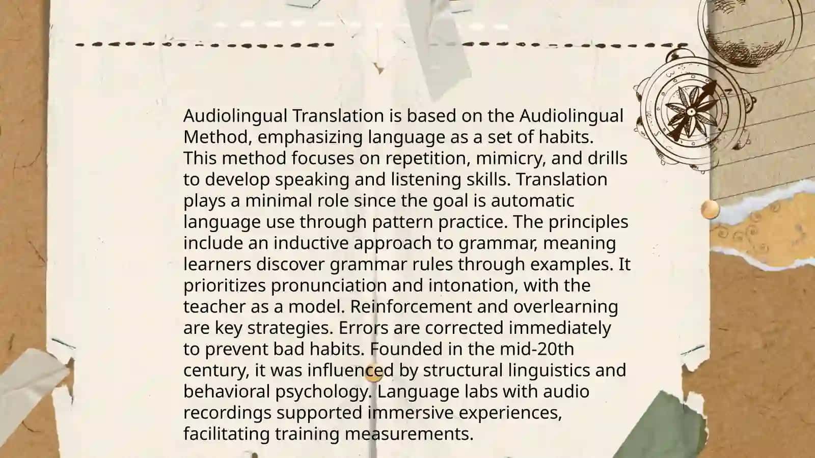 Audiolingual translation 4
