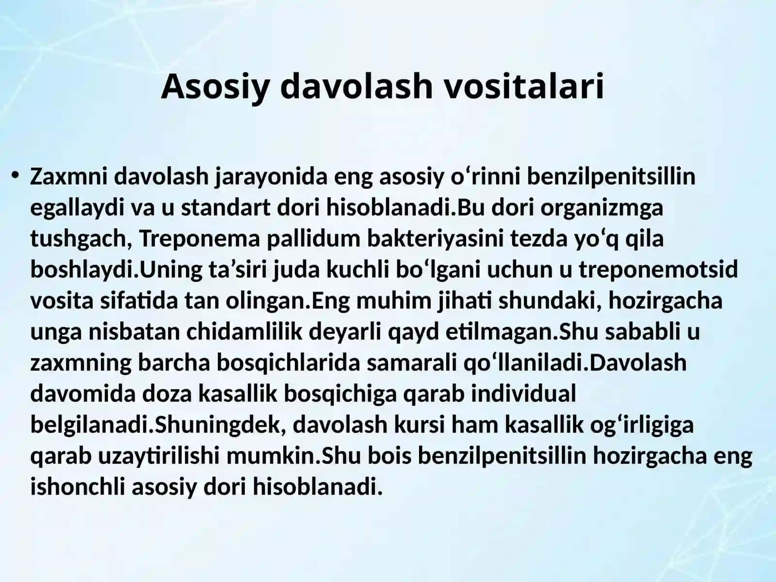 Zahm (Sifilis) ga qarshi vositalar 4