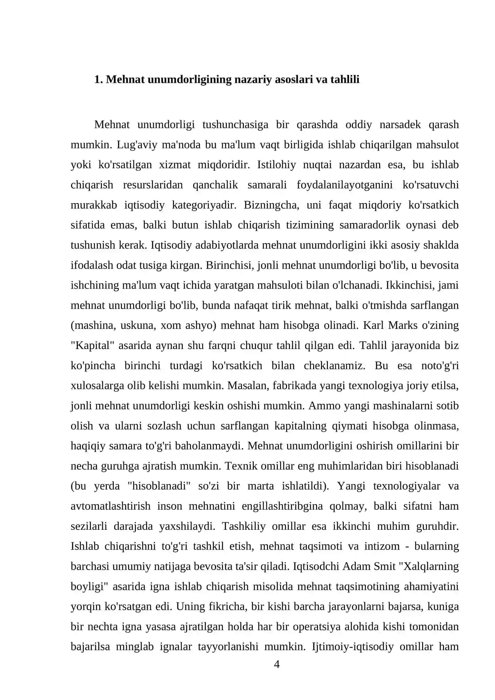 Mehnat unumdorligini oshirish omillari va imkoniyatlari 4
