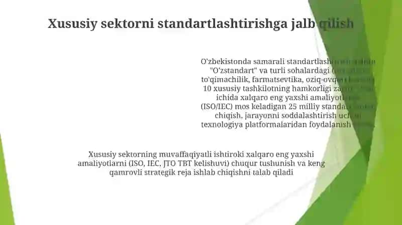 Standartlashtirishning muammolari va imkoniyatlari 4