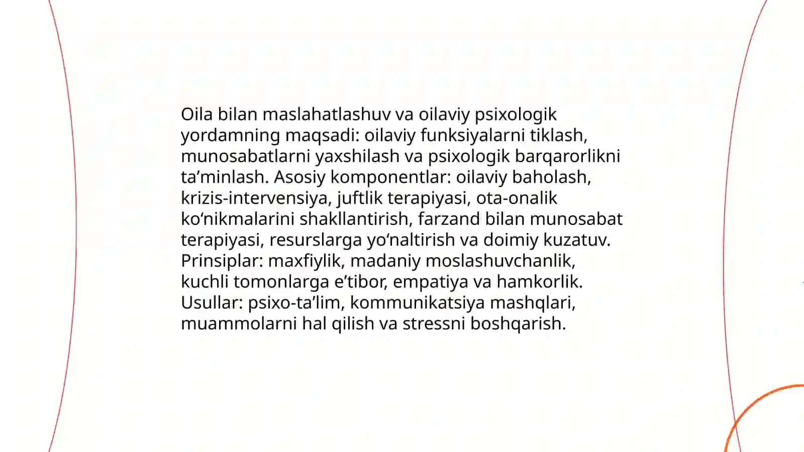 Oila bilan ijtimoiy ish olib borish 4