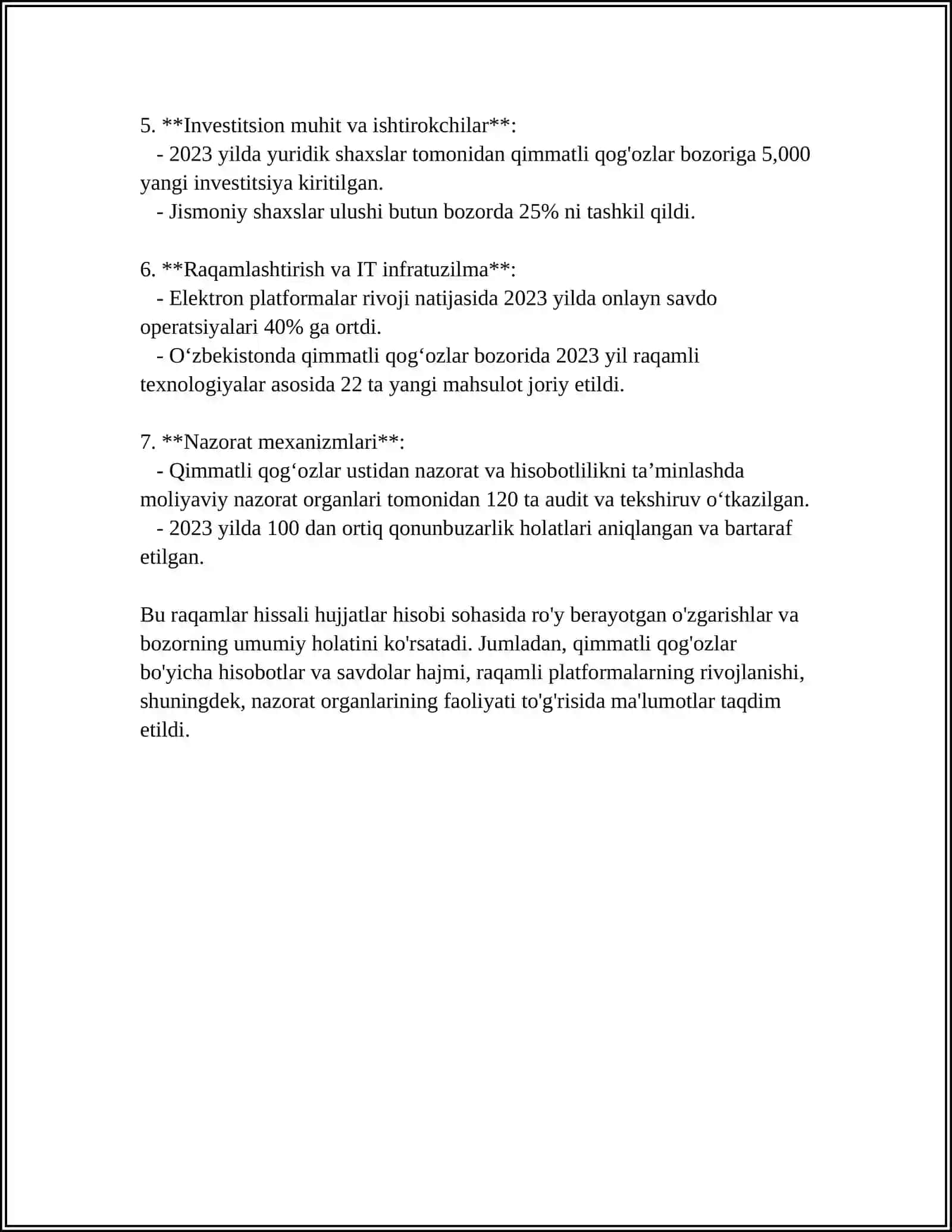 Hissali VA Boshqa Maliyaviy Instrumentlar Hisobi 4