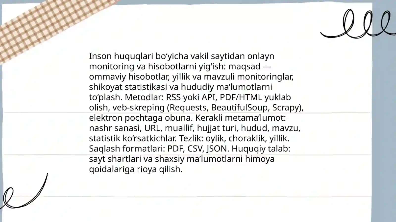 Inson Huquqlari va Erkinliklarni Kafolatlashi 4
