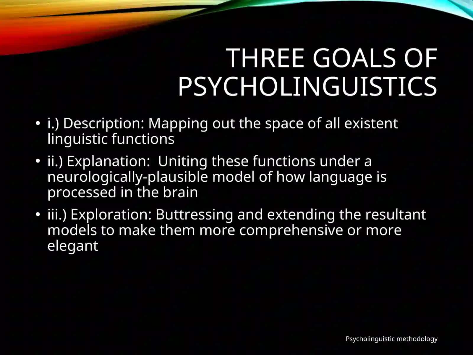 PSYCHOLINGUISTICS 4