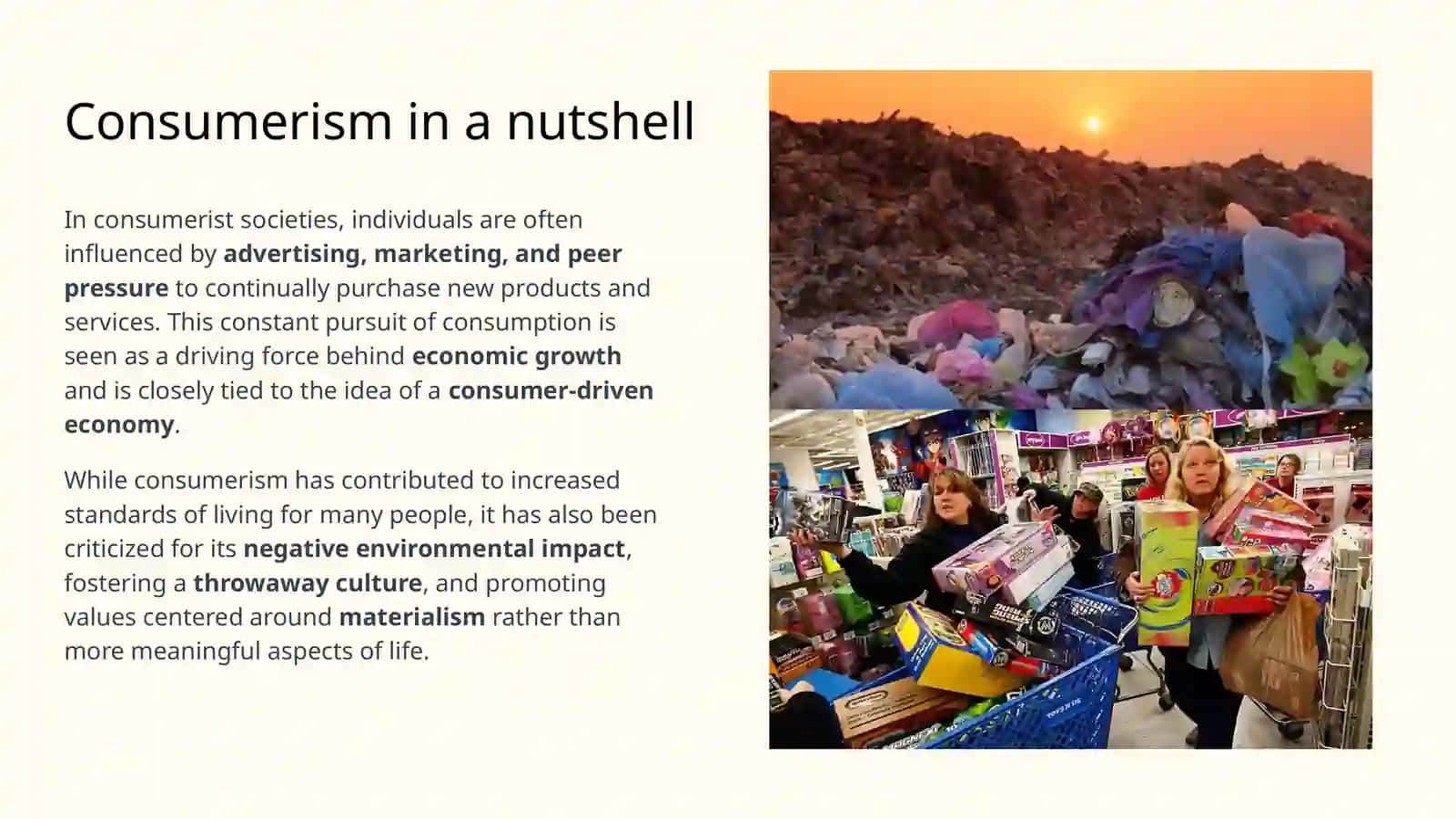Consumerism 4