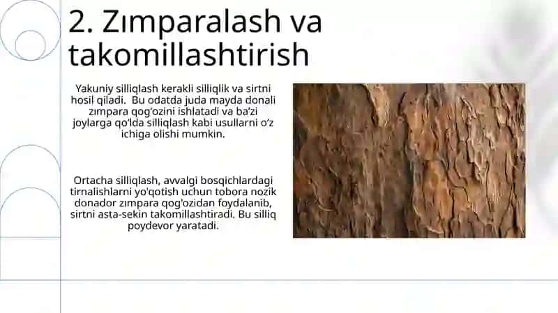 Yogʻoch materiallaridan buyum yasash bosqichlari 4
