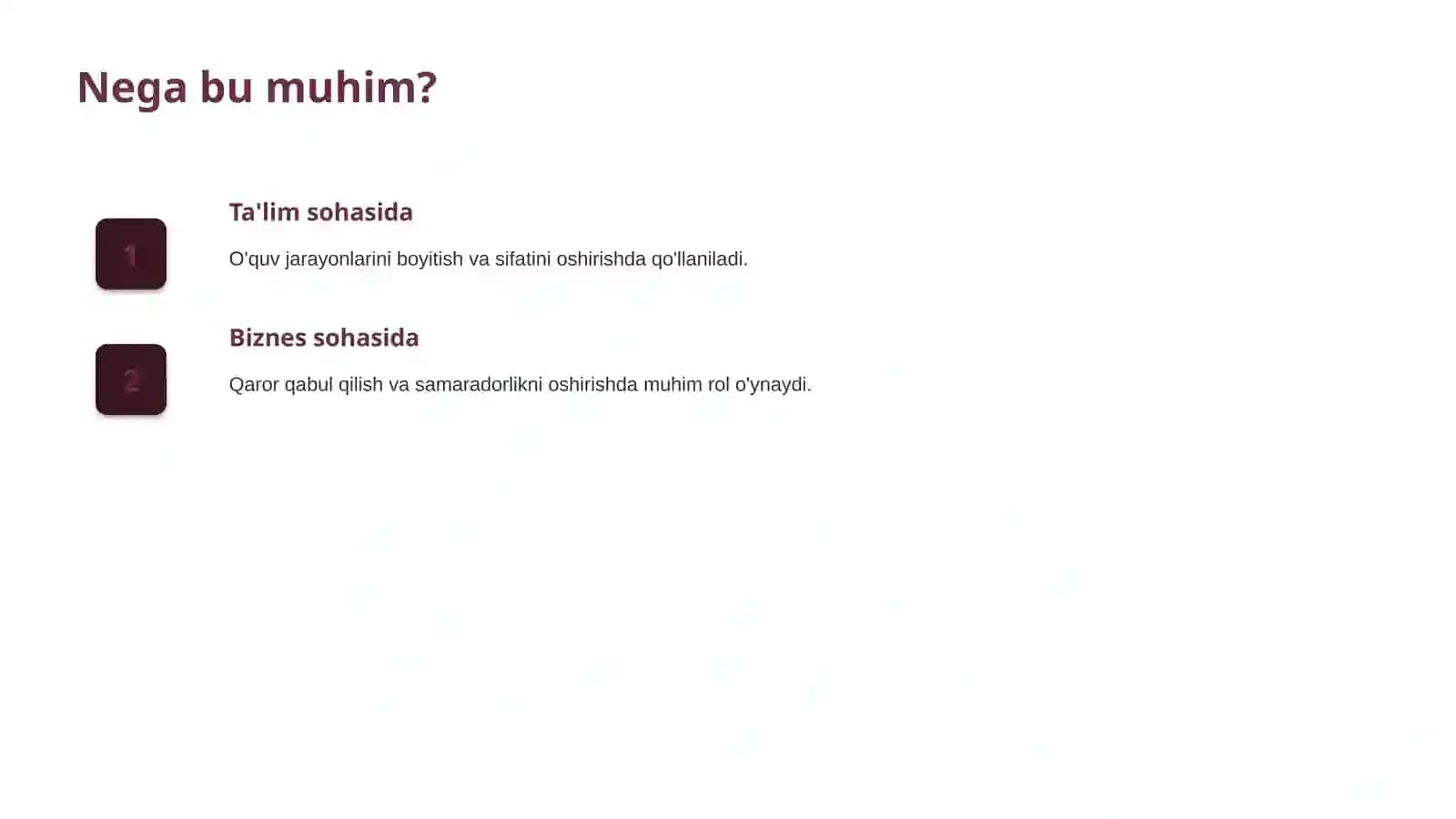 Amaliyotchilar nuqtai nazaridan — O'zbekiston sharoitida 4