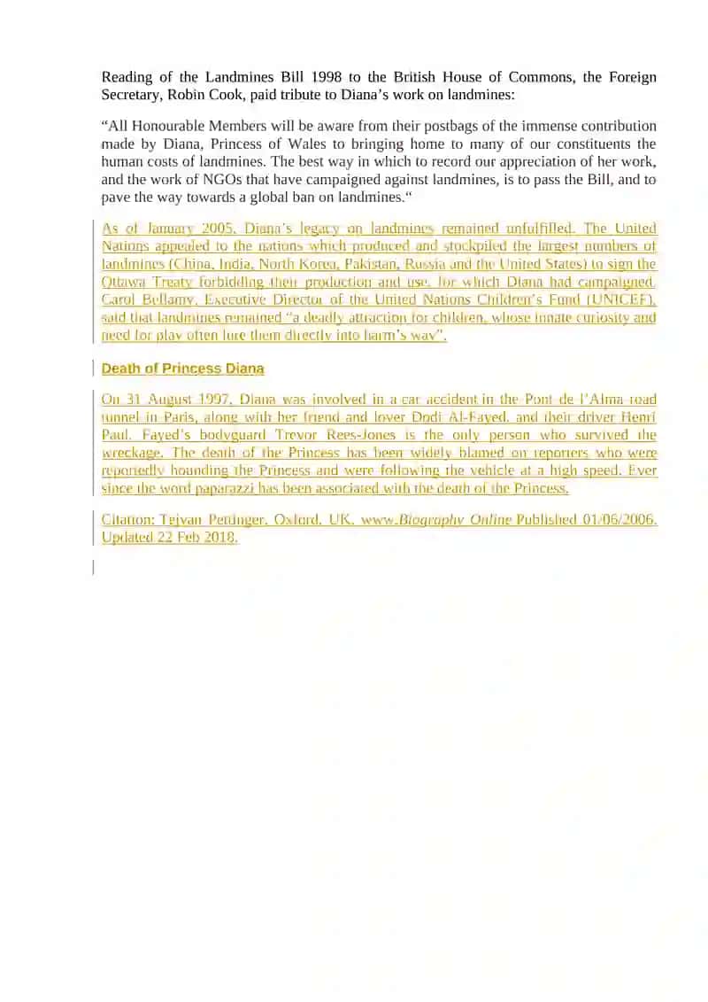 Princess Diana Biography 4