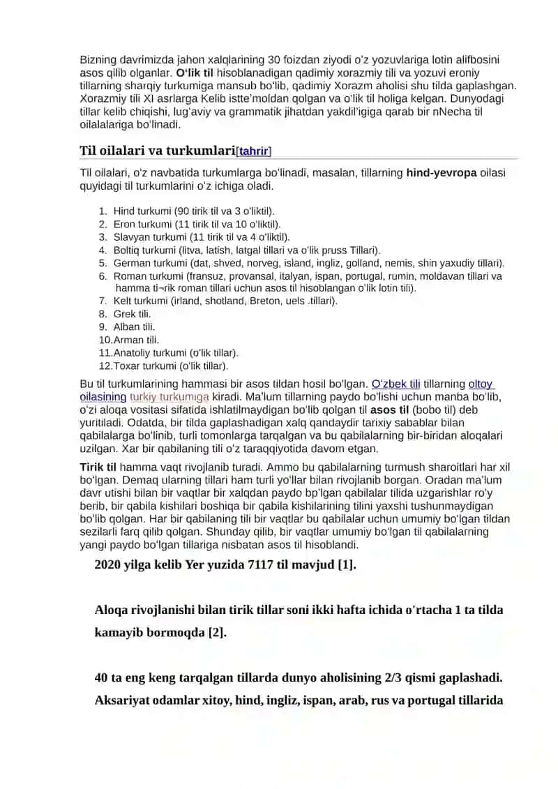 Jahon tillari 4