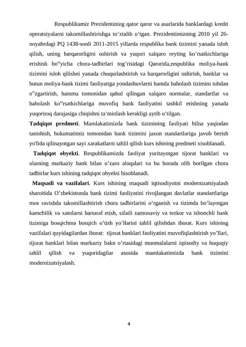 Banklar, ularning turlari, asosiy funksiyalari 4