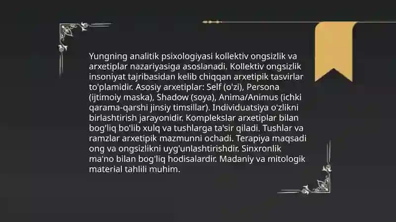 Chet el psixologiyasida shaxs nazariyalari 4